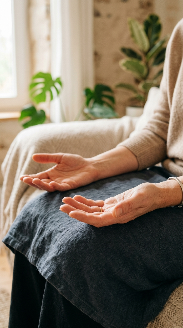 Nyitott, ellazult kezek – a ThetaHealing utáni belső felszabadulás érzése